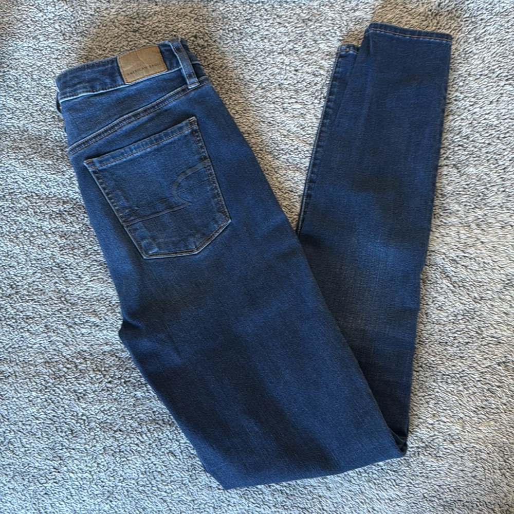 American Eagle “360 Next Level Stretch” Super High-rise Jeggings